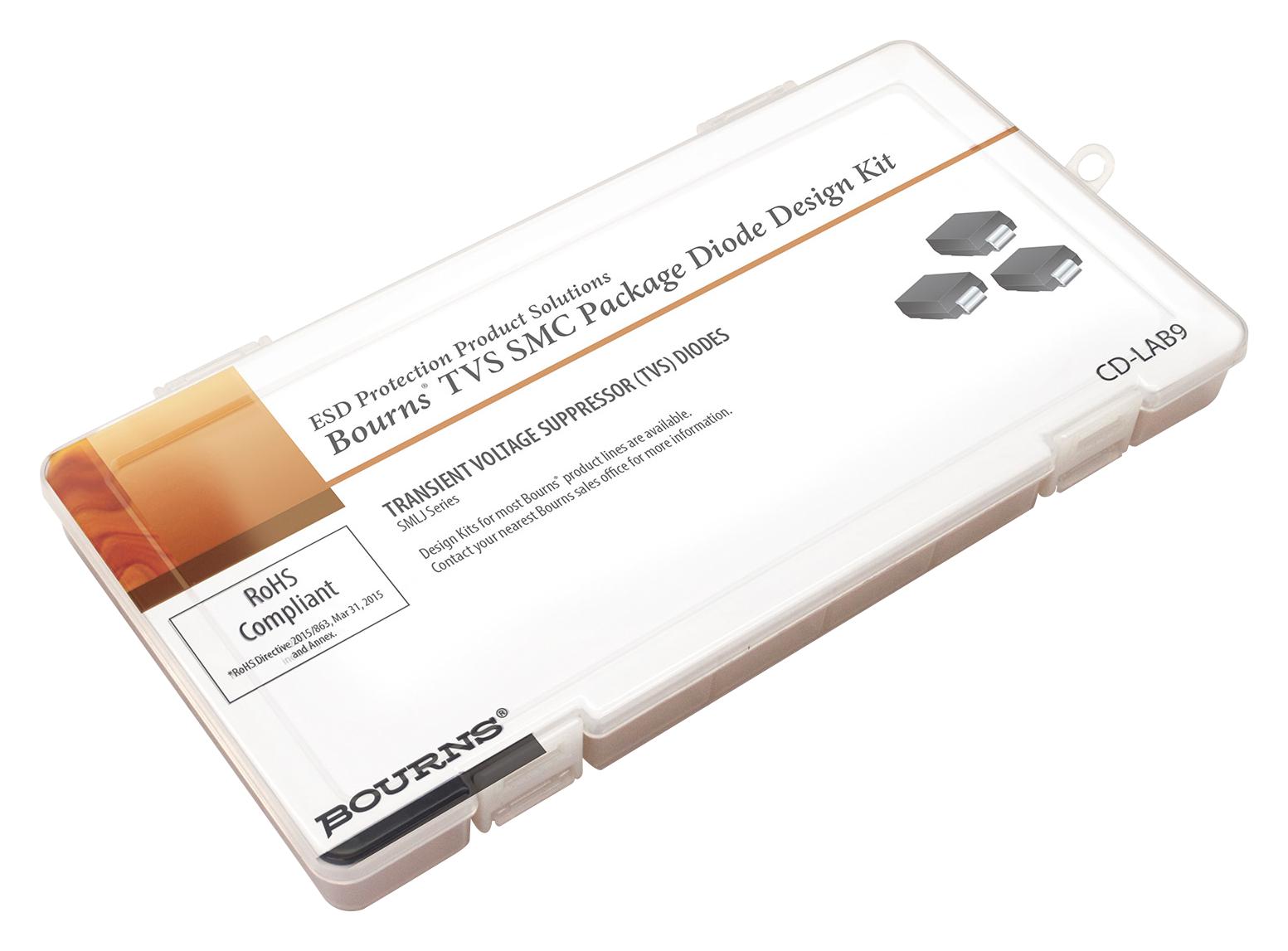 CD-LAB9 TVS SMC PACKAGE DIODE DESIGN KIT BOURNS