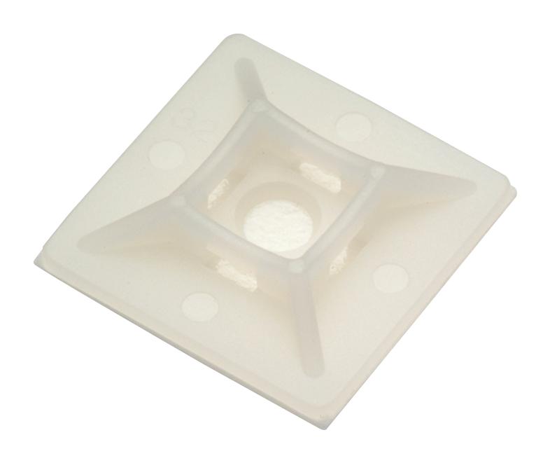 530909100 CABLE-TIE MOUNT, ADHESIVE, 13MM, NAT WURTH ELEKTRONIK