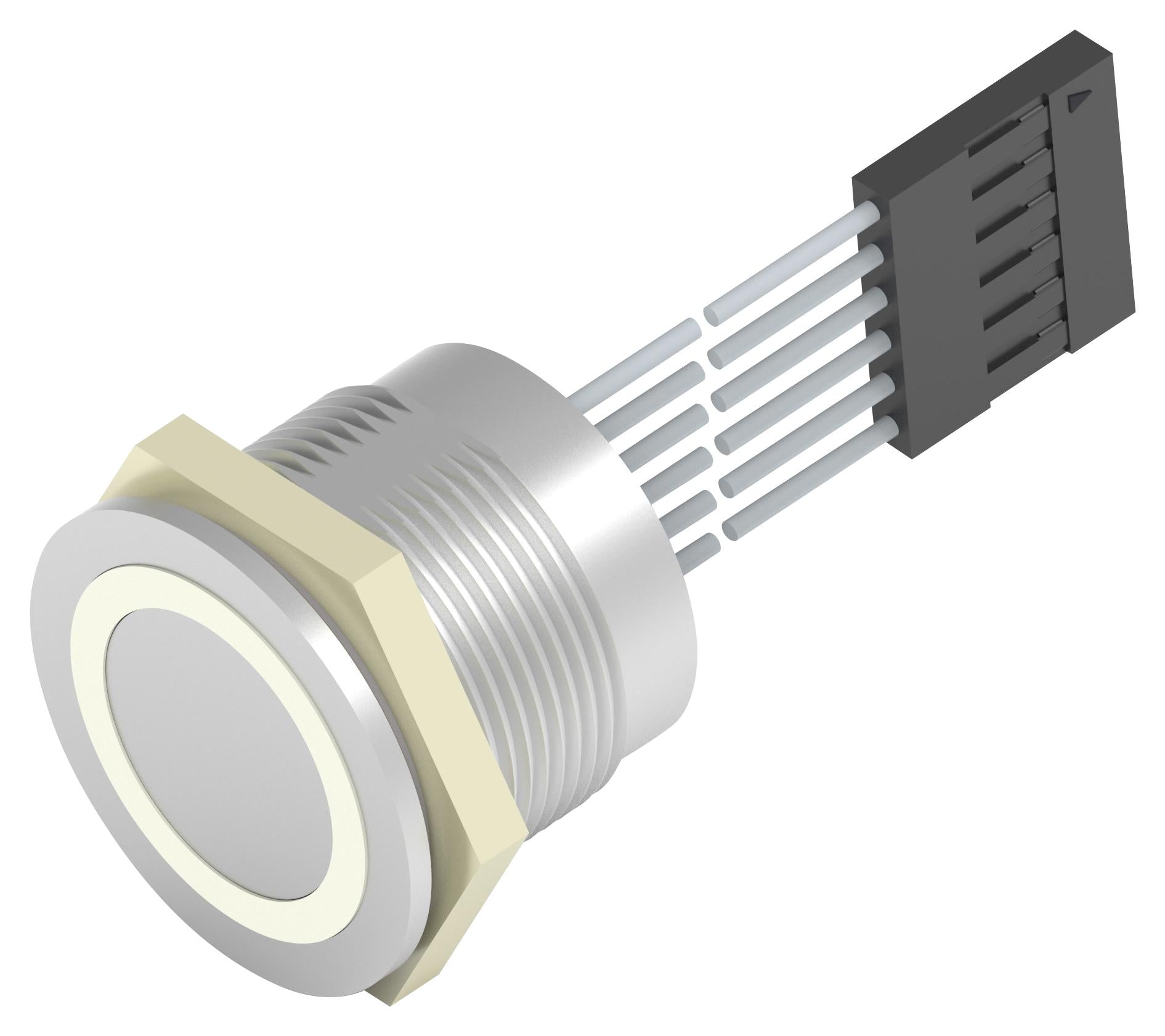 AVP22MAIOFE0DT5A04 VANDAL RESISTANT SW, SPST, 1A, 24V, PANL ALCOSWITCH - TE CONNECTIVITY