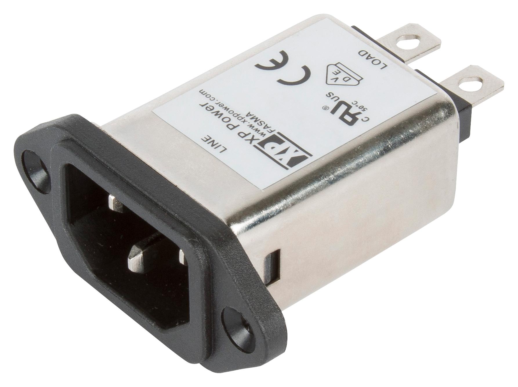 FASMA03SFR IEC FILTER, MEDICAL, 2.5MH, 3A, QC XP POWER