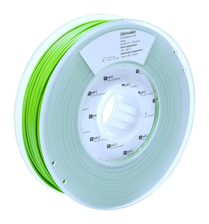 1608 FILAMENT, PLA - GREEN - 750G ULTIMAKER
