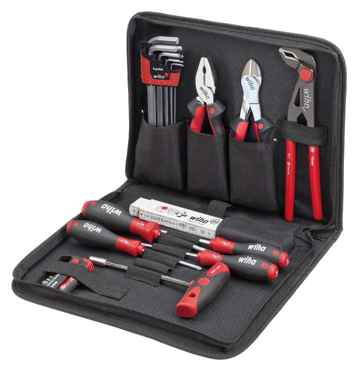 36390 MECHANIC TOOL SET, 31PC/ BAG WIHA