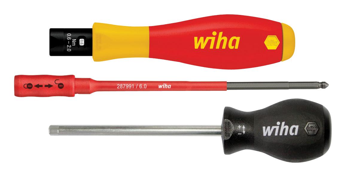 26626 SCREWDRIVER TORQUE, 3.8MM, 0.8 TO 5N-M WIHA