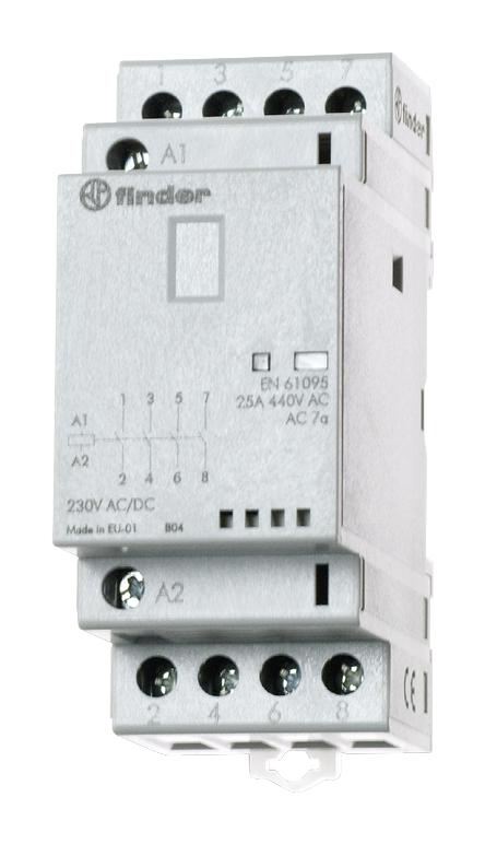 223402304720 CONTACTOR, 3PST-NO, SPST-NC, 230V FINDER