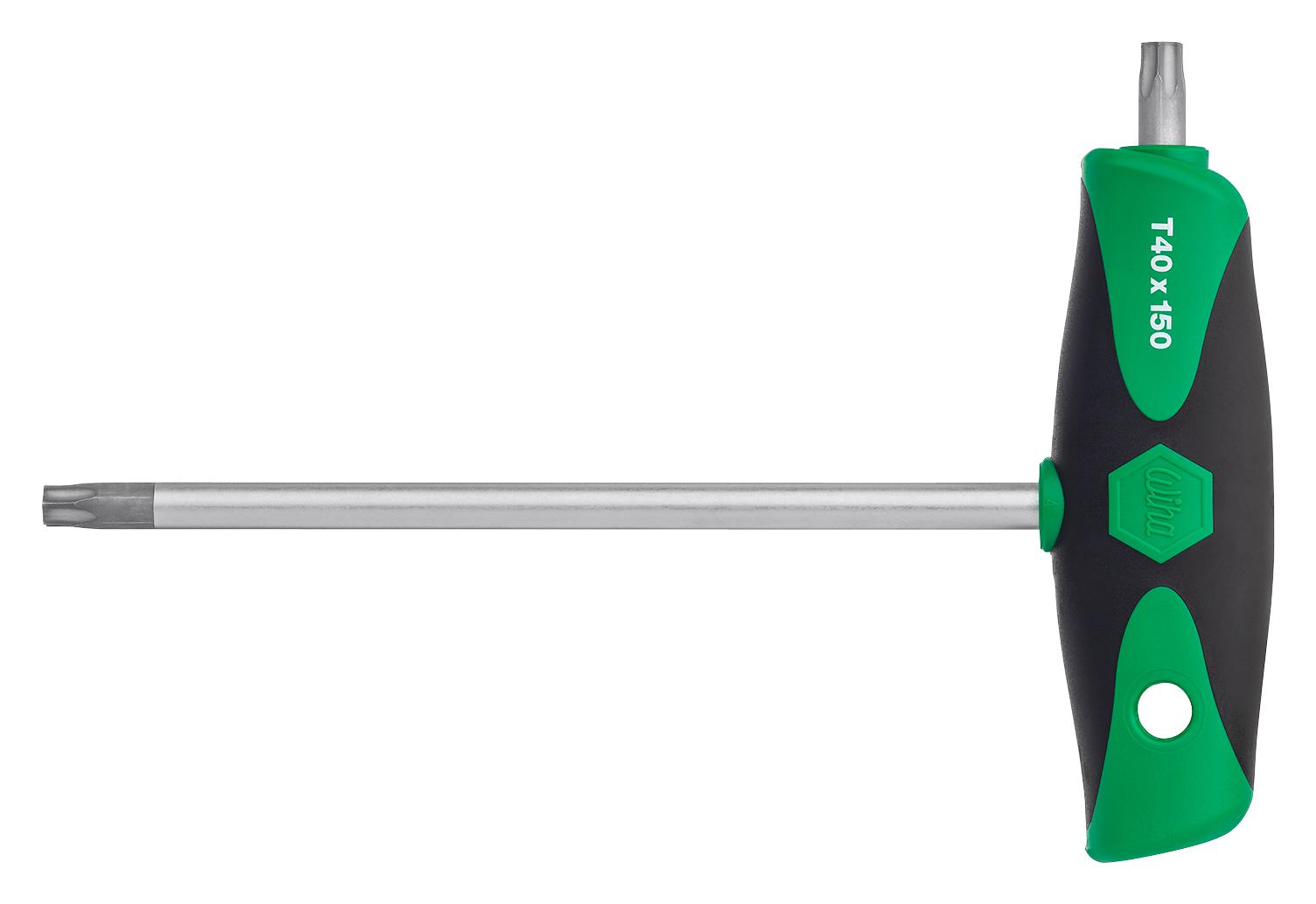 26178 TORX KEY, T-HANDLE, T40, 150MM WIHA