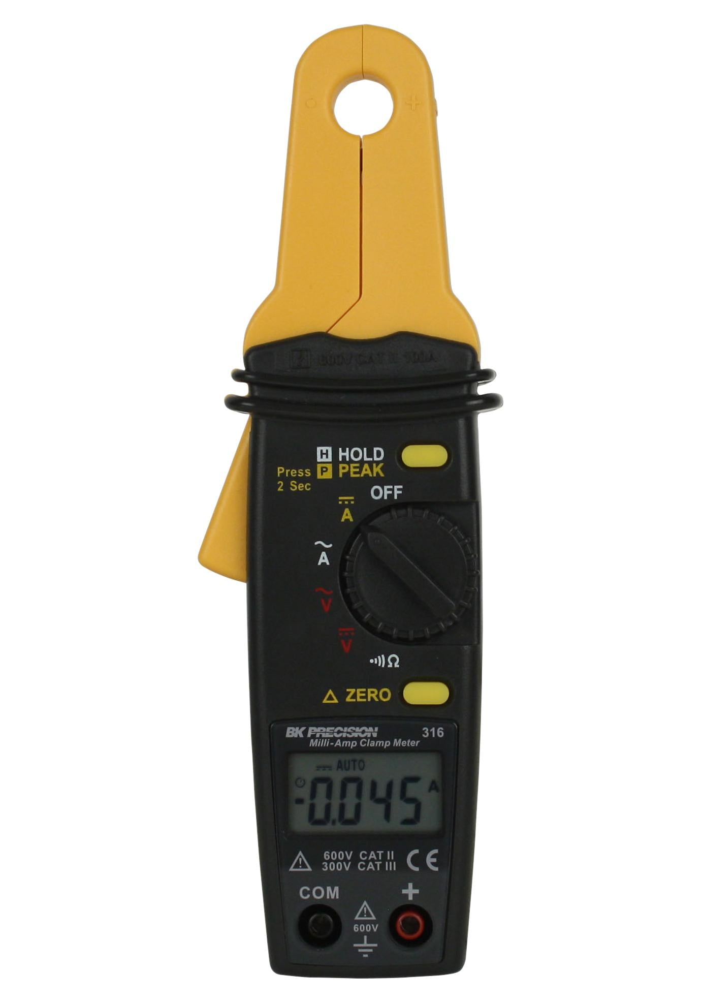 BK316 AC/DC CLAMP METER, 100A, 12.5MM B&K PRECISION