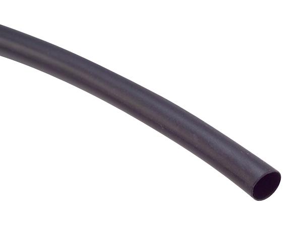 EPS300-3/16-6"-BLACK-10 PCPKS HEAT-SHRINK TUBING, 3:1, 4.75MM, BLACK 3M
