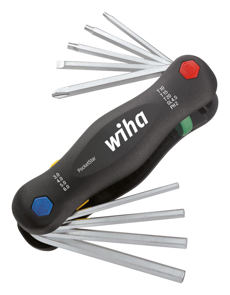 25293 MULTITOOL, SCREWDRIVER SET 9-PIECE WIHA