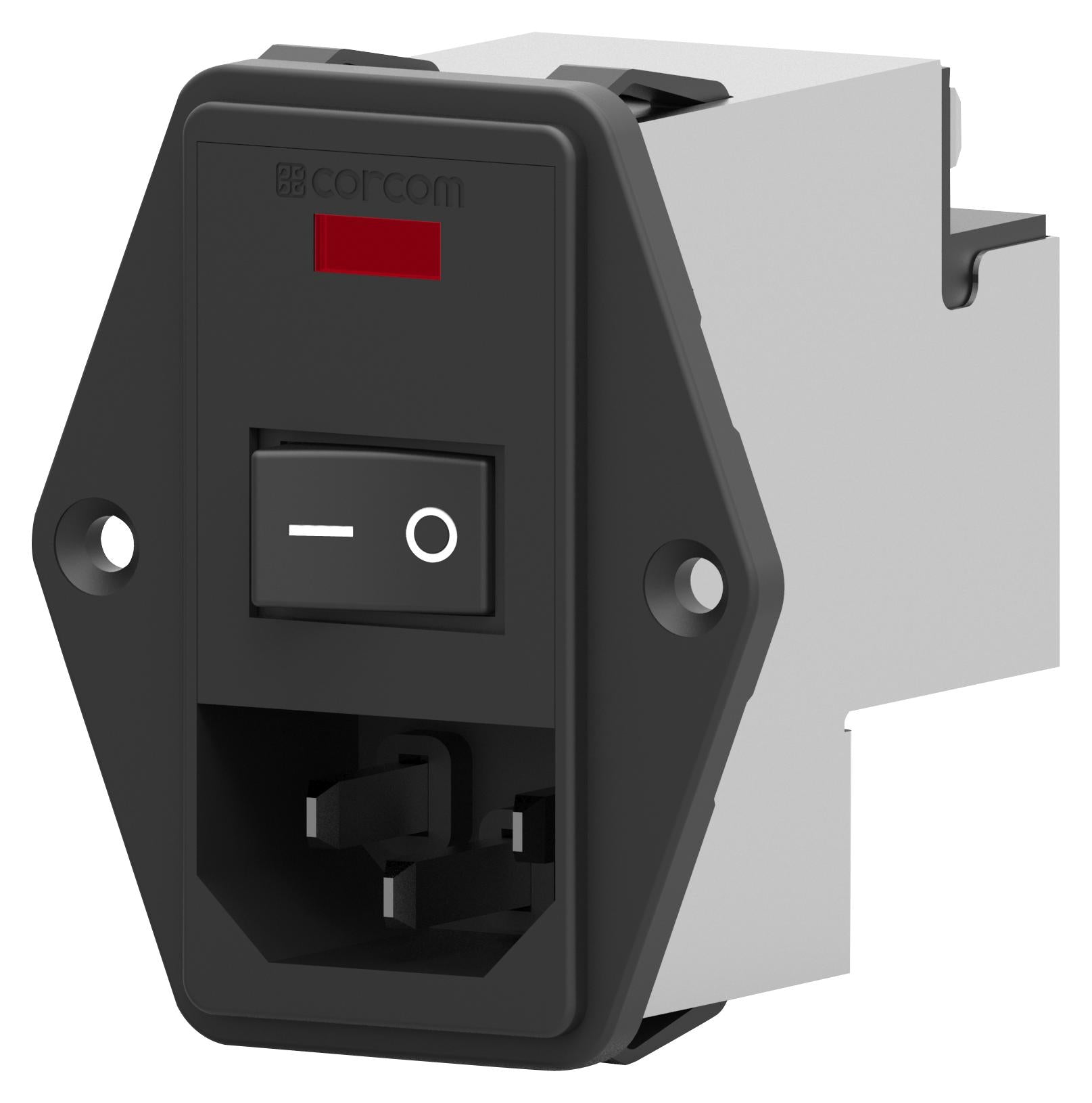 2-6609104-4 IEC FILTER, STANDARD, 6A, 250VAC, QC TE CONNECTIVITY