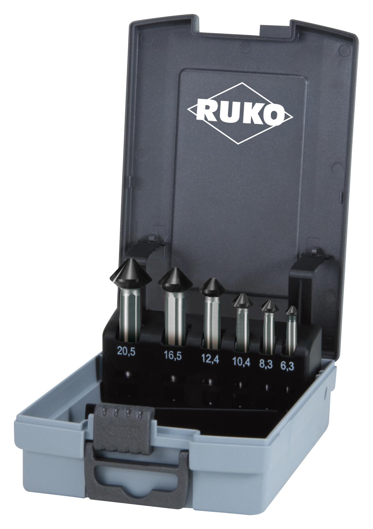 102790EPRO ULTIMATE CUT COUNTERSINKER 5-PIECE CO RUKO