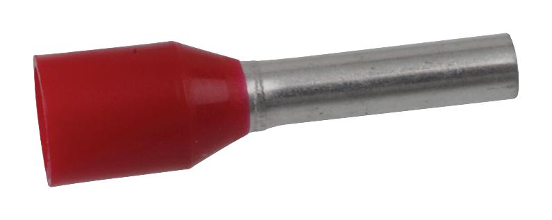 9019080000 TERMINAL, SINGLE WIRE, 17AWG, RED, PK500 WEIDMULLER