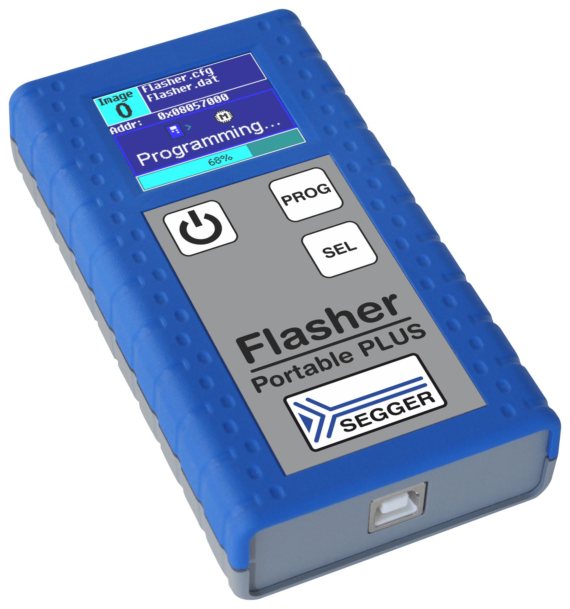 5.16.02 FLASHER PORTABLE PLUS PORTABLE PROGRAMMING TOOL, MCU SEGGER
