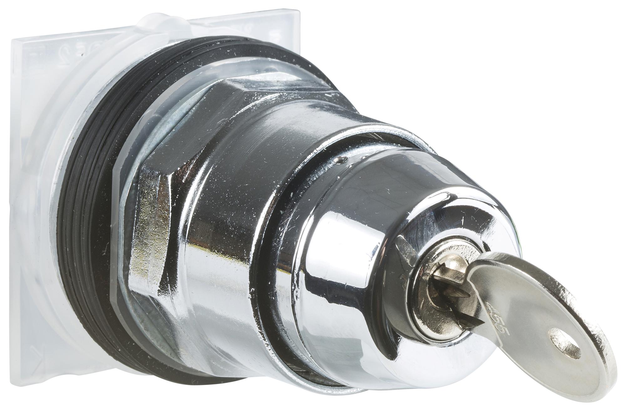 9001KS43K5R KEY OPERATED SWITCH, 3 POSITION, PANEL SCHNEIDER ELECTRIC