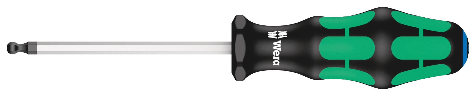 22815 SCREWDRIVER, HEXAGON, BALL, 5X100MM WERA