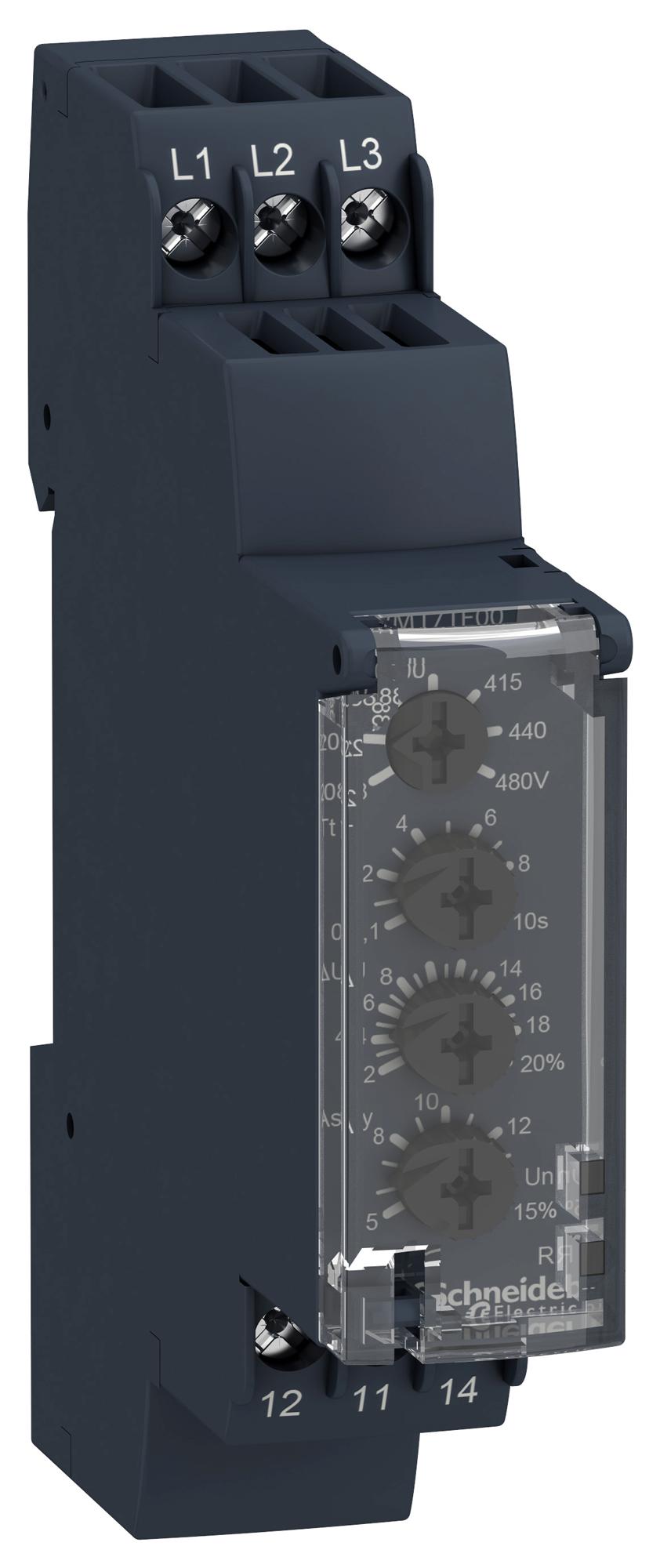 RM17UAS16 VOLTAGE SENSING RELAY, SPDT, 5A, 250V SCHNEIDER ELECTRIC