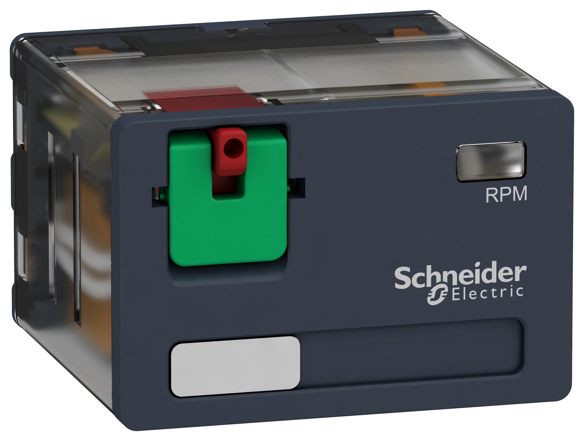 RPM41B7 POWER RELAY, 4PDT, 24VAC, 15A, SOCKET SCHNEIDER ELECTRIC