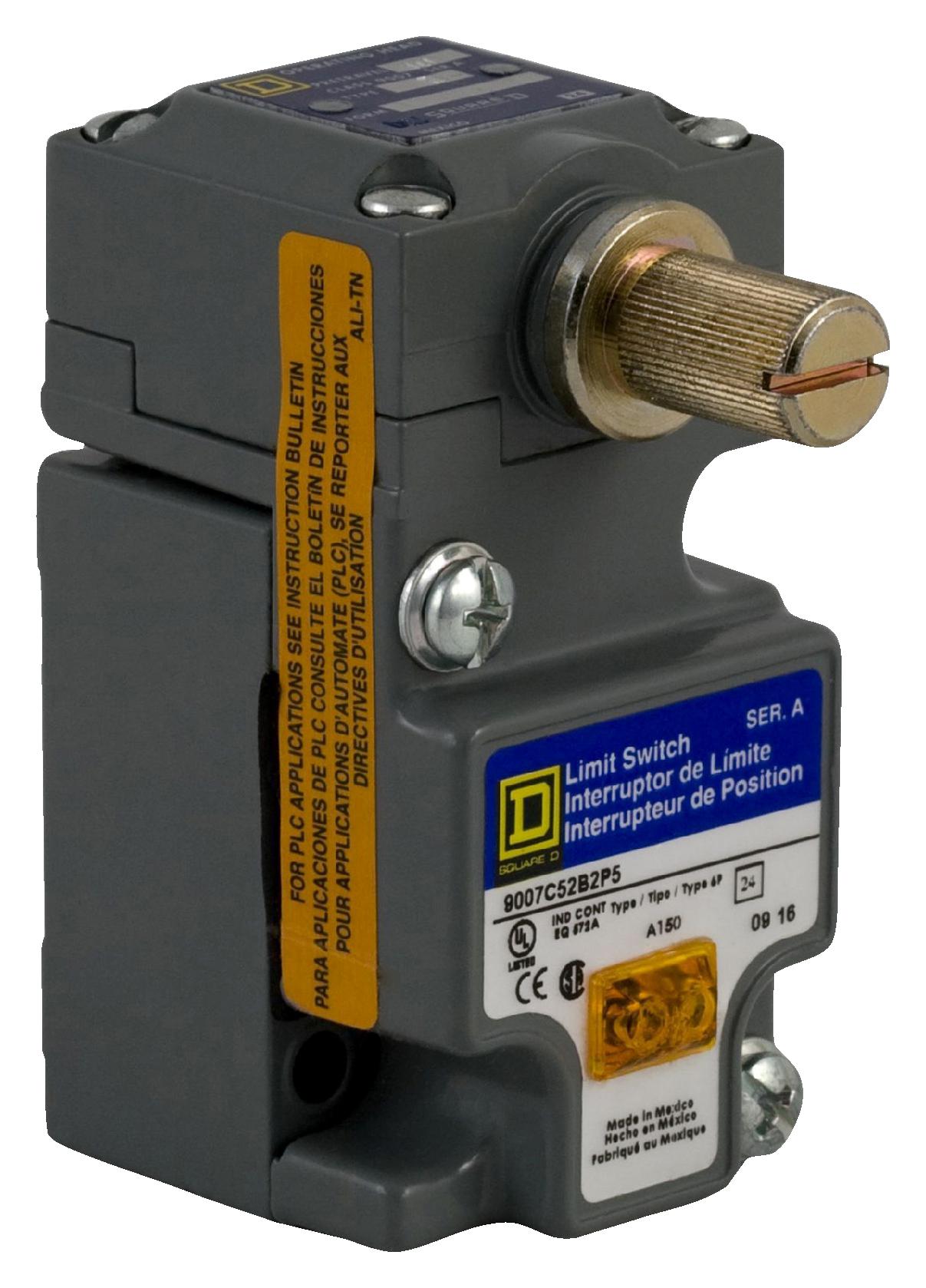 9007C52B2 LIMIT SWITCH, SPDT, SIDE ROTARY SCHNEIDER ELECTRIC