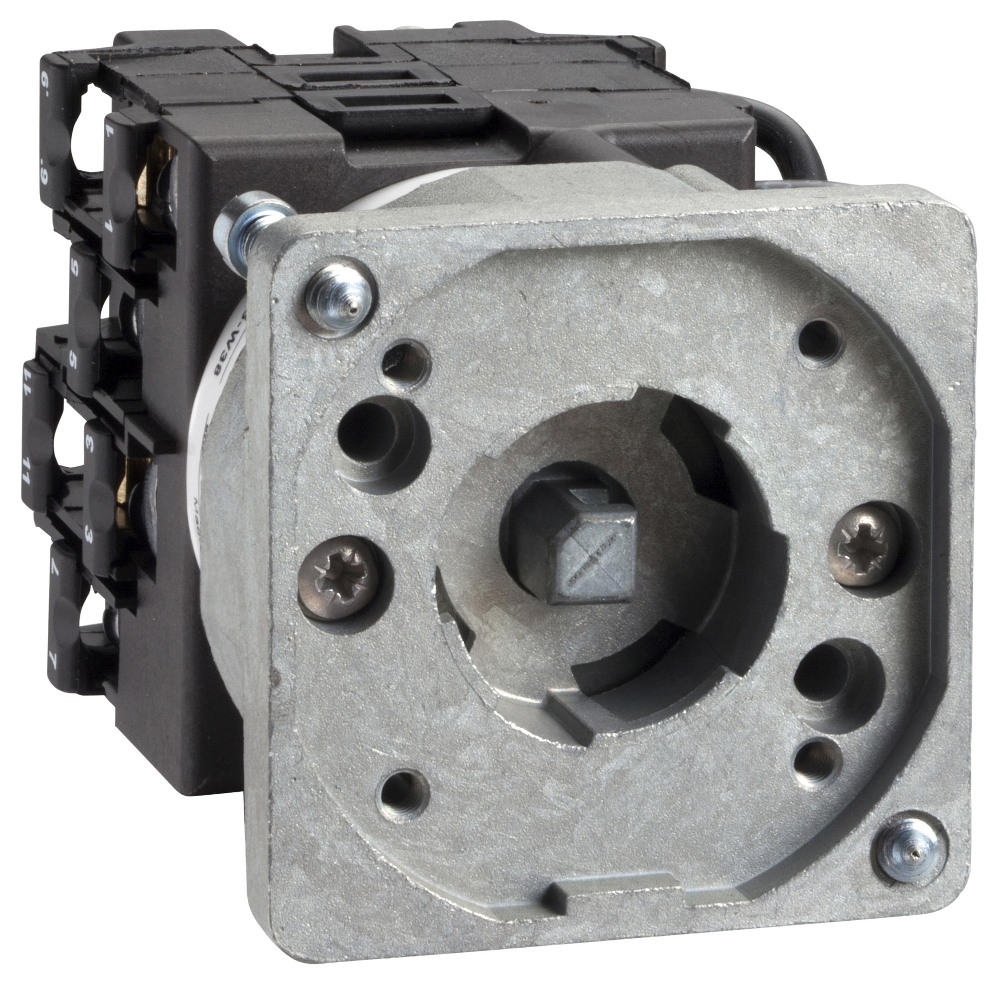 K1H014NX CAM SWITCH BODY, 22MM, 2 POLE, 12A SCHNEIDER ELECTRIC