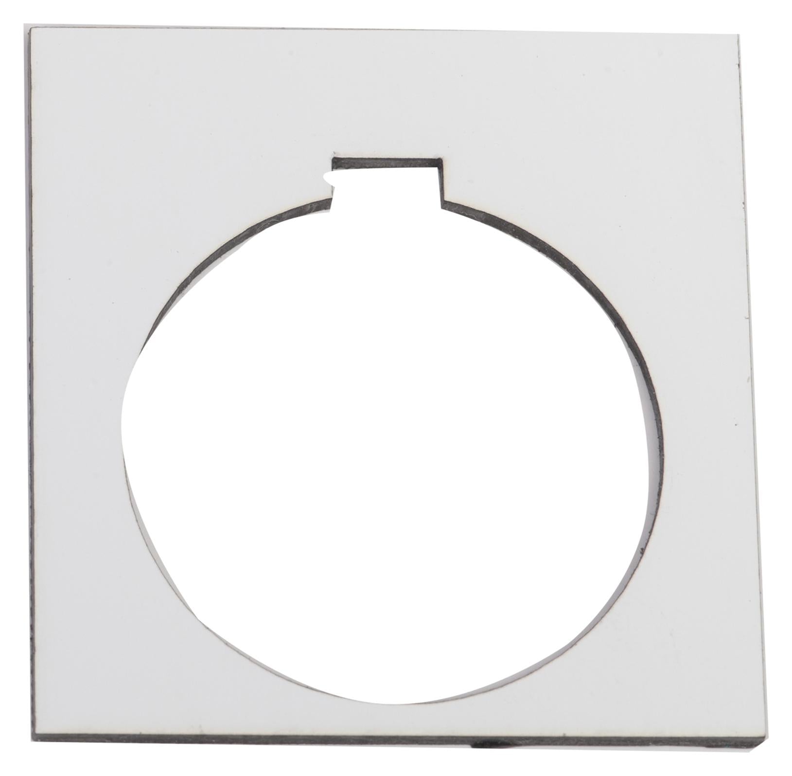 9001KN200WP LEGEND PLATE, 30MM CONTROL & SIGNAL UNIT SCHNEIDER ELECTRIC