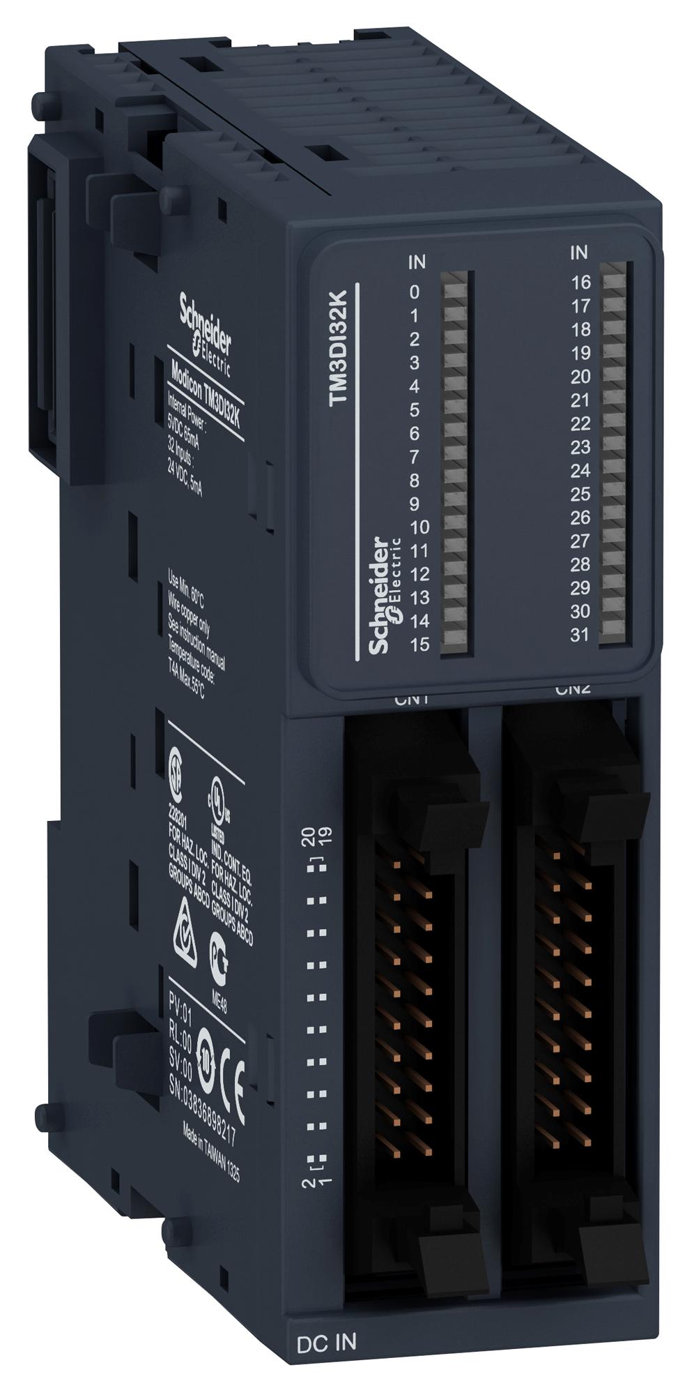 TM3DI32K MODULE, 32 INPUT SCHNEIDER ELECTRIC