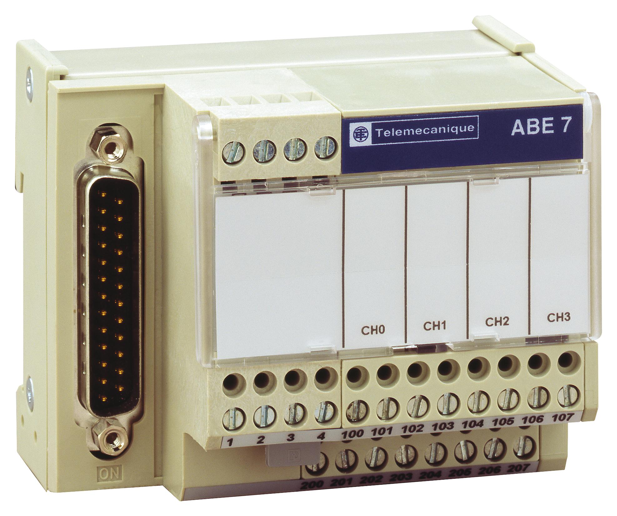 ABE7CPA410 CONNECTION SUB BASE, 4 CH SCHNEIDER ELECTRIC