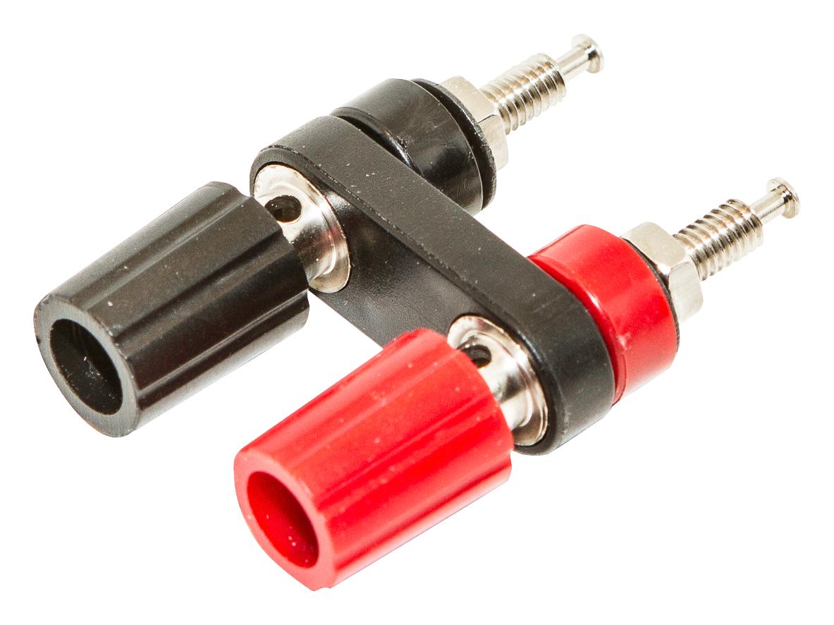 BU-P4243-0. BINDING POST, 15A, PANEL, BLK MUELLER ELECTRIC