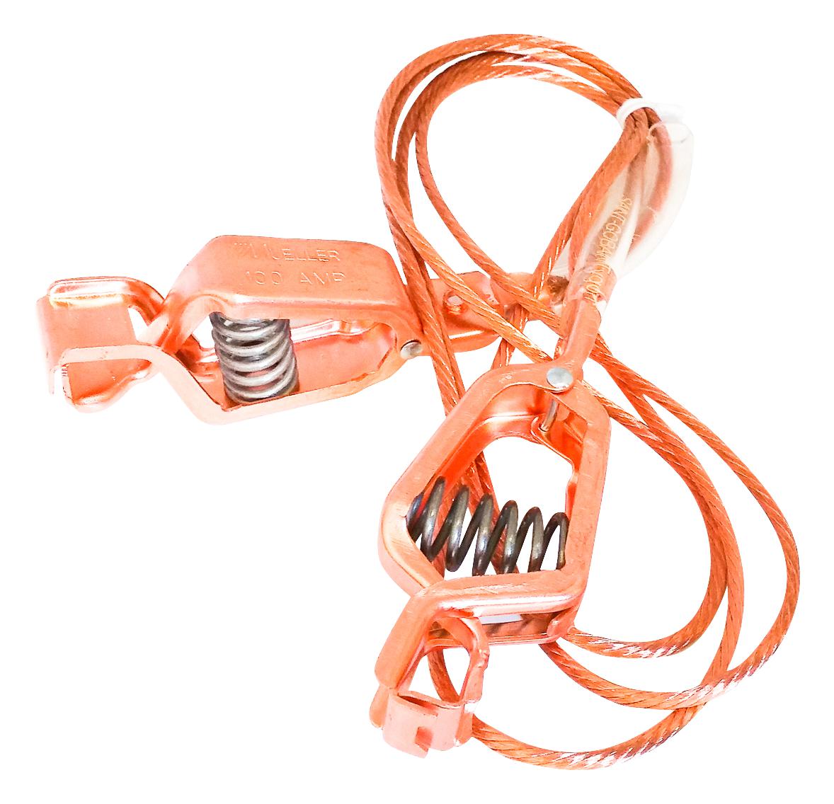 AI-000151-20. GROUND CORD, ALLIGATOR-ALLIGATOR, 6.1M MUELLER ELECTRIC