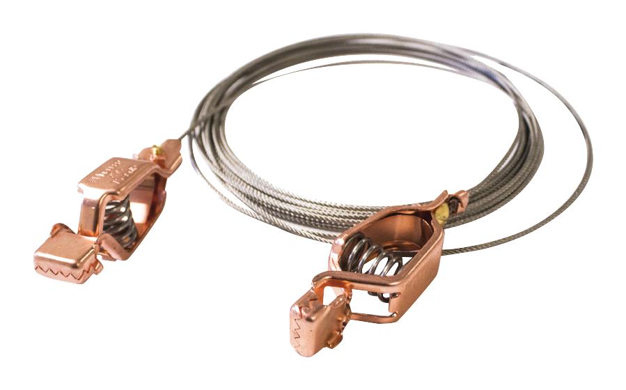 AI-000461-15. GROUND CORD, ALLIGATOR-ALLIGATOR, 4.57M MUELLER ELECTRIC