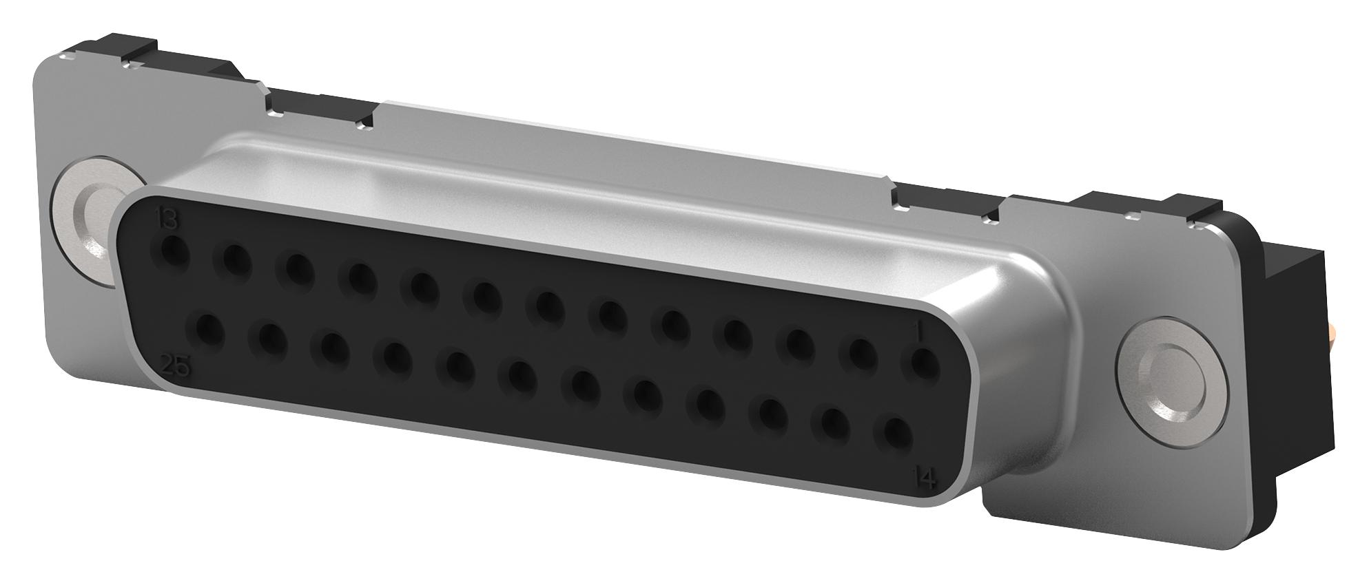 1-338315-2 D SUB CONN, RCPT, 25POS, SOLDER AMP - TE CONNECTIVITY