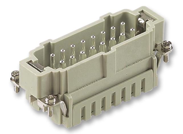 09 33 016 2616 PLUG, HAN16E, 16WAY HARTING