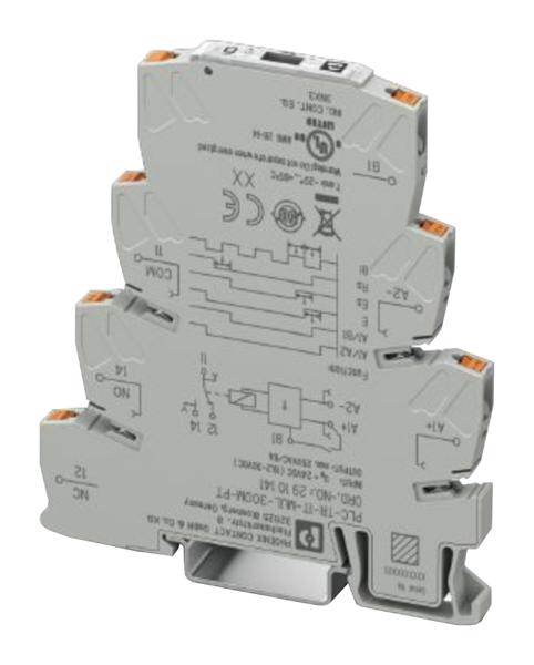 2910141 TIME DELAY RELAY, SPDT, 24VDC, DIN RAIL PHOENIX CONTACT