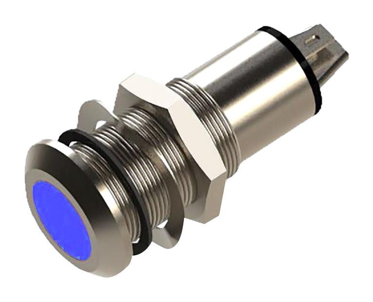 528-930-22 PANEL INDICATOR, BLUE, 13MM MARL