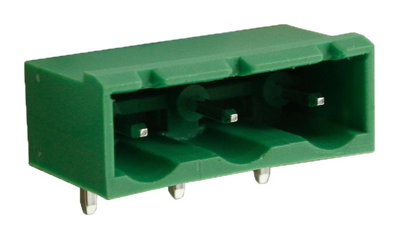 CTBP9550/3 TERMINAL BLOCK, HEADER, 3WAY, TH R/A CAMDENBOSS