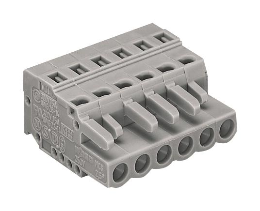 231-104/026-000 1-CONDUCTOR FEMALE PLUG WAGO