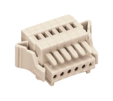 733-102/037-000 1-CONDUCTOR FEMALE PLUG WAGO