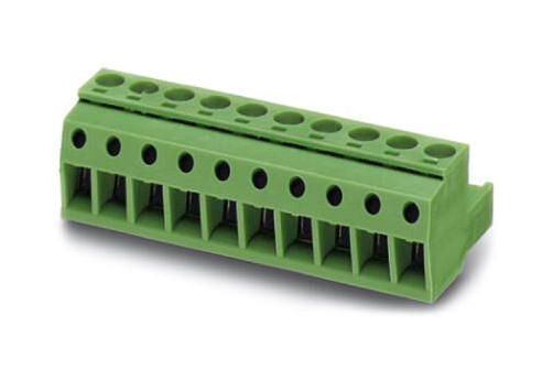 MSTBP 2,5/10-ST TERMINAL BLOCK, PLUGGABLE, 10WAY, GRN PHOENIX CONTACT
