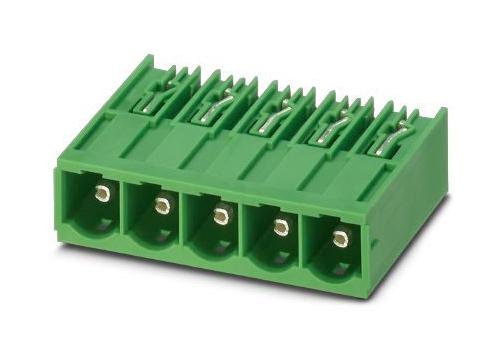 PC 6-16/ 7-G1-10,16 TERMINAL BLOCK, HEADER, R/A, 7WAY, TH PHOENIX CONTACT