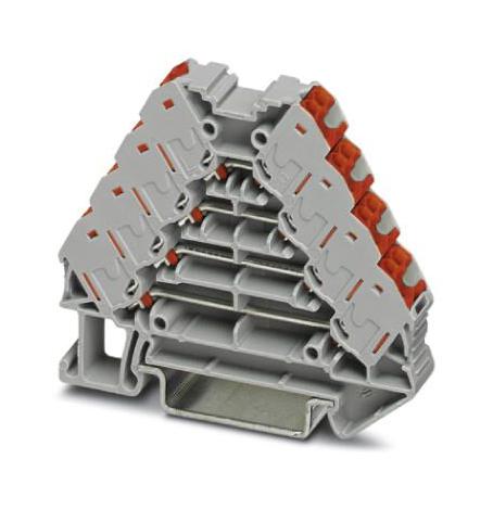 FTRV 4 /RD DIN RAIL TB, MARSHALLING, 16WAY, 14AWG PHOENIX CONTACT
