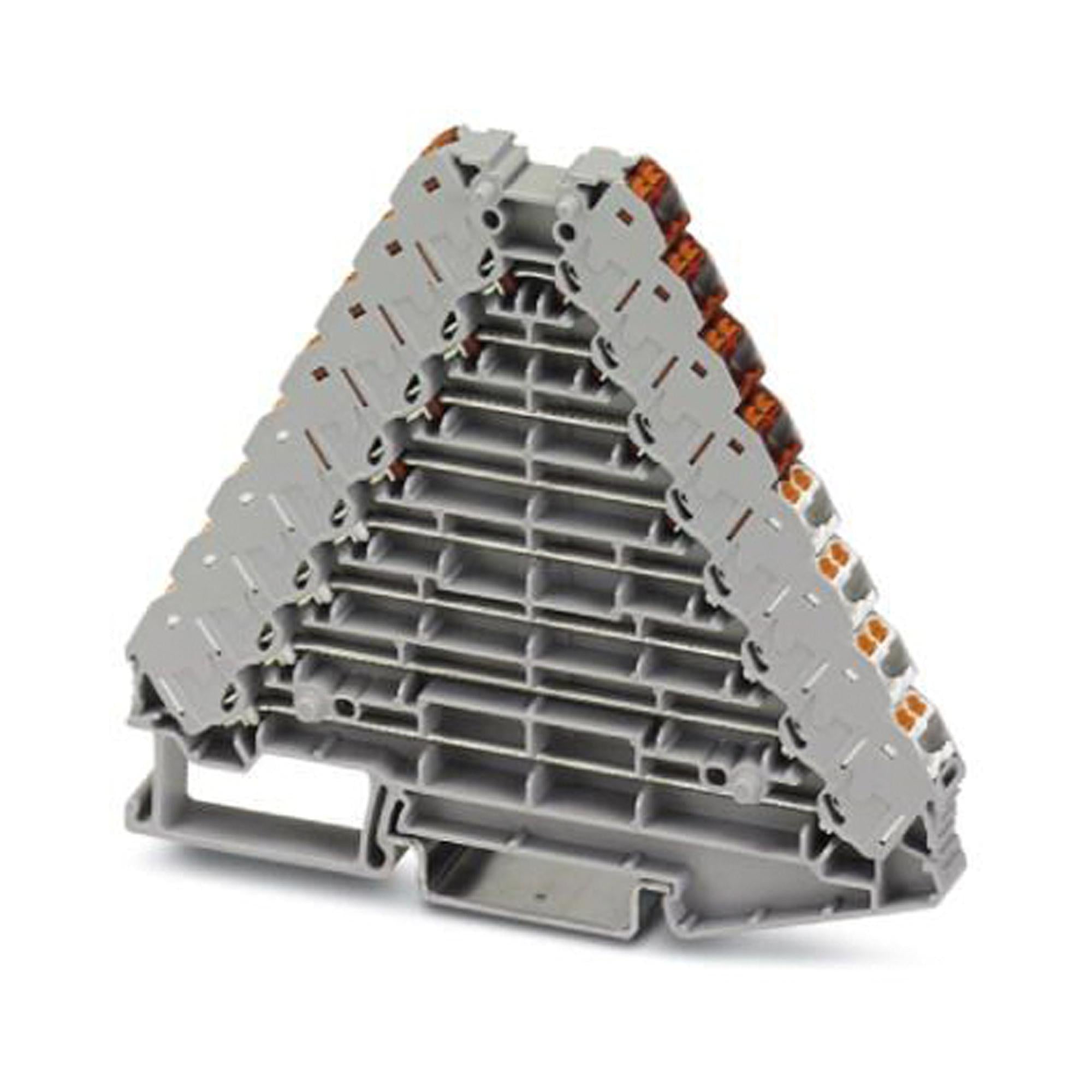 PTRV 8 /RDWH MARSHALLING TERMINAL, 32WAY, 14AWG, GRY PHOENIX CONTACT