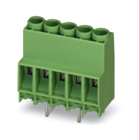 MKDS 5N HV/ 4-ZB-6,35 SZS TB, WIRE TO BRD, 4POS, 10AWG PHOENIX CONTACT