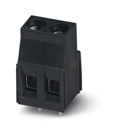 MKDSN 2,5/ 2 HT BK TB, WIRE TO BRD, 2POS, 14AWG, BLK PHOENIX CONTACT