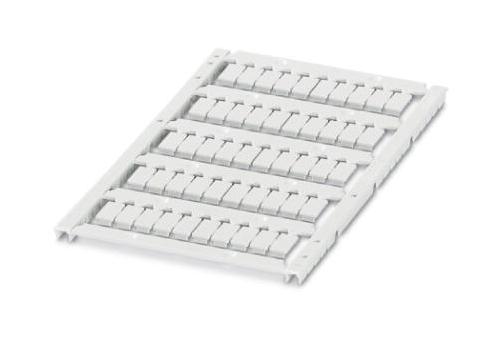 UCT6R-TM 6 MARKER SHEET, BLANK, 6MM, WHITE, TB PHOENIX CONTACT