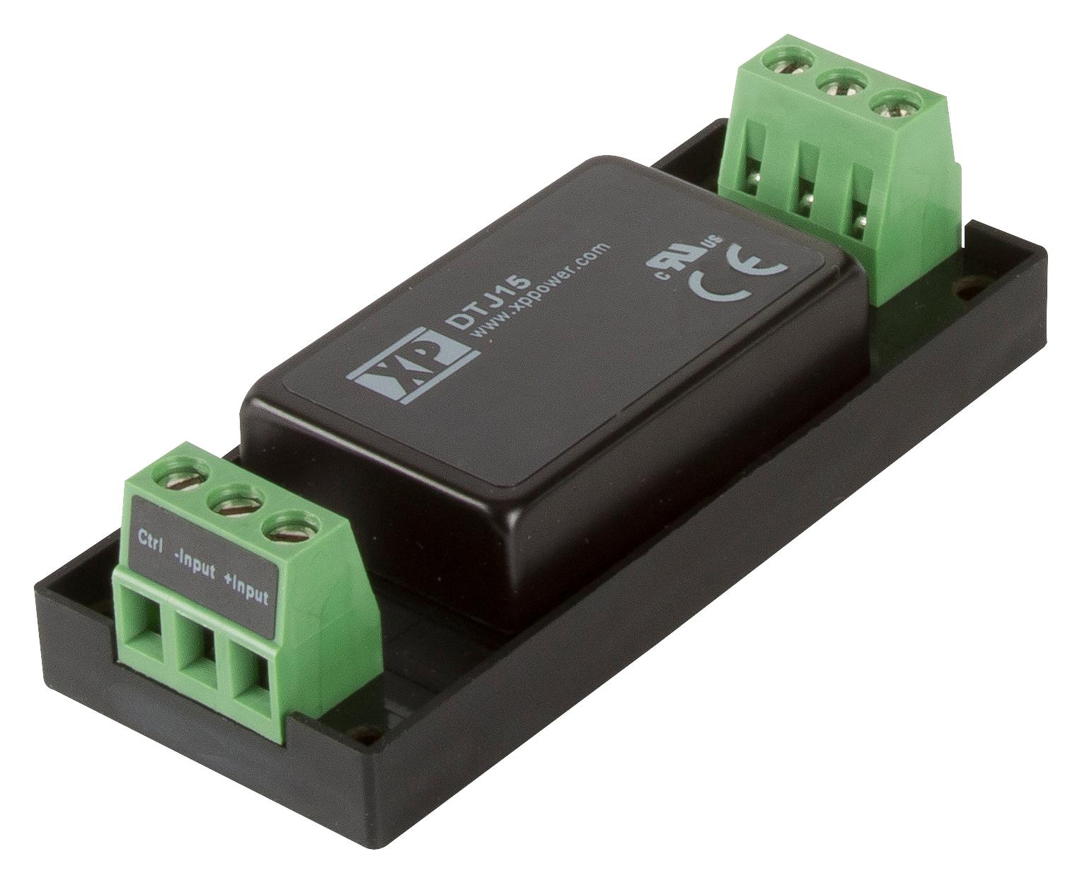 DTJ1548D12 DC-DC CONVERTER, 2 O/P, 15W XP POWER