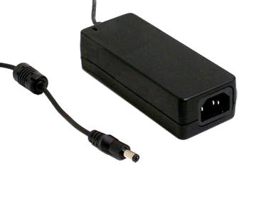 GSM40A09-P1J ADAPTER, AC-DC, 9V, 4.45A MEAN WELL