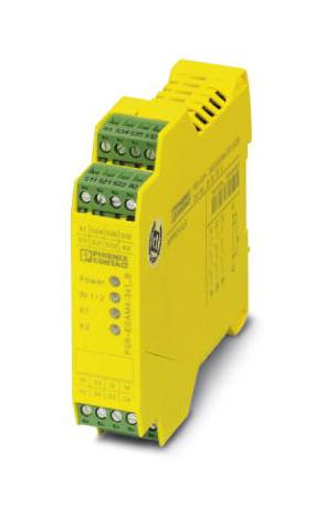 PSR-SCP- 24UC/ESAM4/3X1/1X2/B SAFETY RELAY, 3PST-NO/SPST-NC, 24V, 6A PHOENIX CONTACT