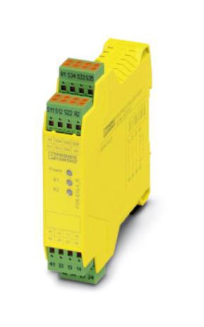 PSR-SPP- 24UC/ESL4/3X1/1X2/B SAFETY RELAY, 3PST-NO/SPST-NC, 24V, 6A PHOENIX CONTACT