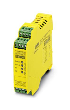 PSR-SPP- 24UC/ESM4/3X1/1X2/B SAFETY RELAY, 3PST-NO/SPST-NC, 24V, 6A PHOENIX CONTACT
