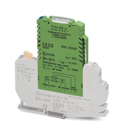 PI-EX-IDS-I/I ISOL AMP, 1-CH, CURRENT O/P, 35VDC PHOENIX CONTACT