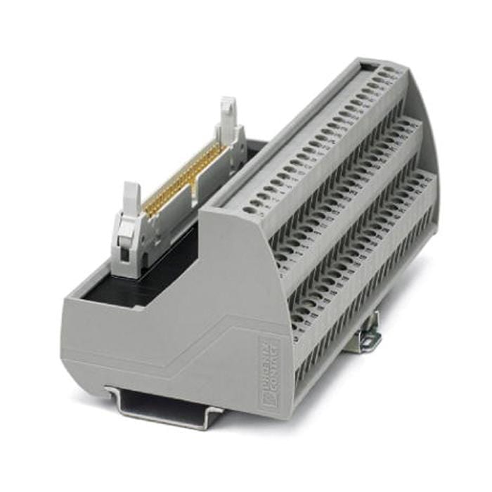 VIP-3/SC/FLK50/AN/2P/S7-1500 PASSIVE MODULE, 50POS, 25VAC, SCREW PHOENIX CONTACT