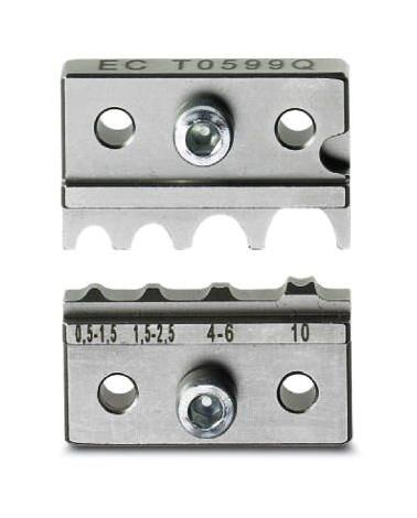 CF 500/DIE RC 10 CRIMP TOOL DIE, 0.5MM2-10MM2 CABLE LUG PHOENIX CONTACT